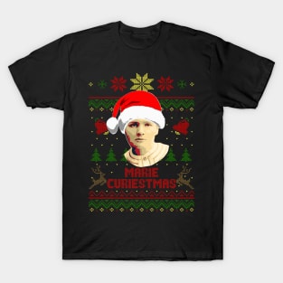Marie Curie Marie Curiestmas T-Shirt